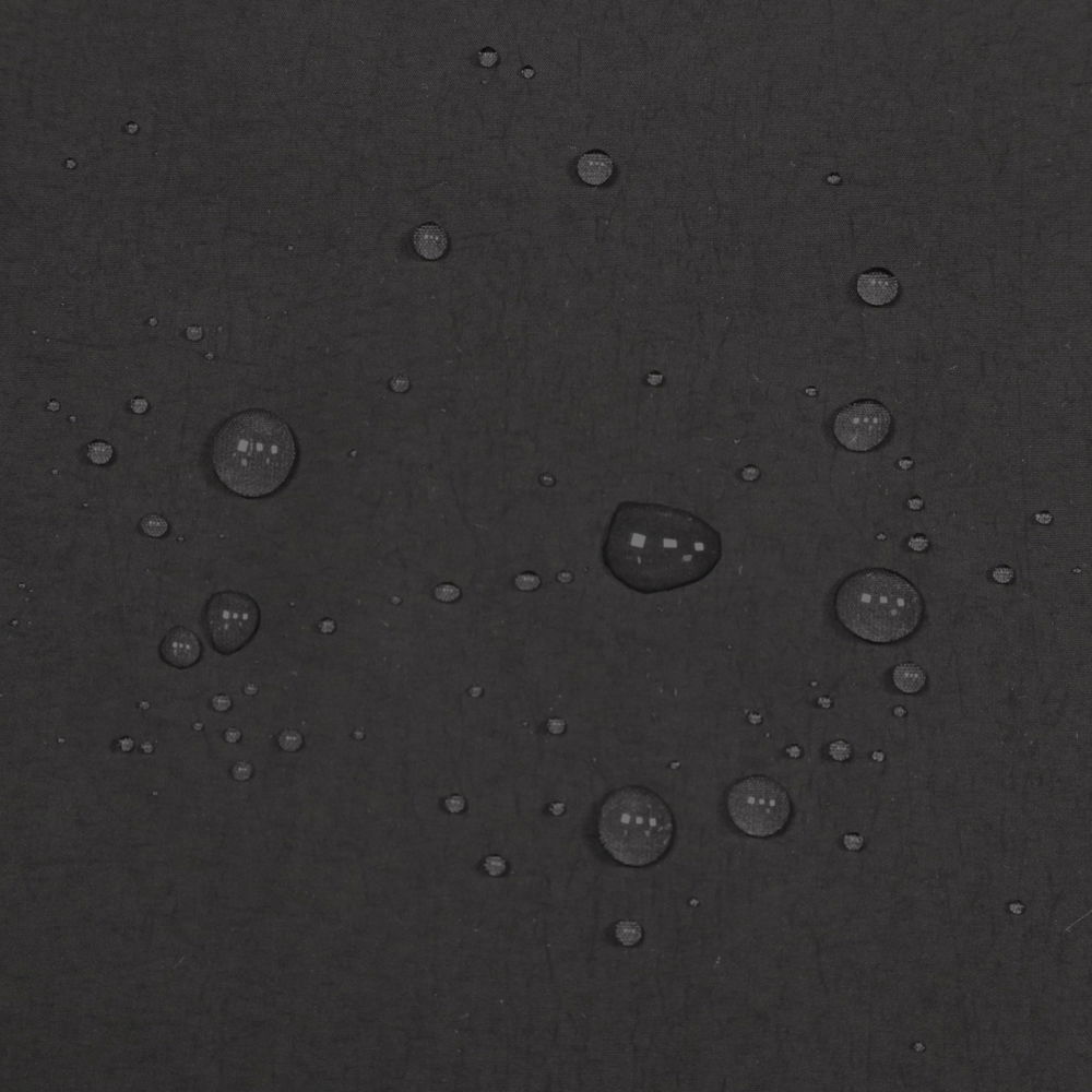 Jackenstoff mit Lotuseffekt uni - schwarz