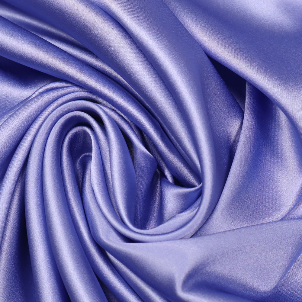 Stretch Seidensatin uni - lavendel