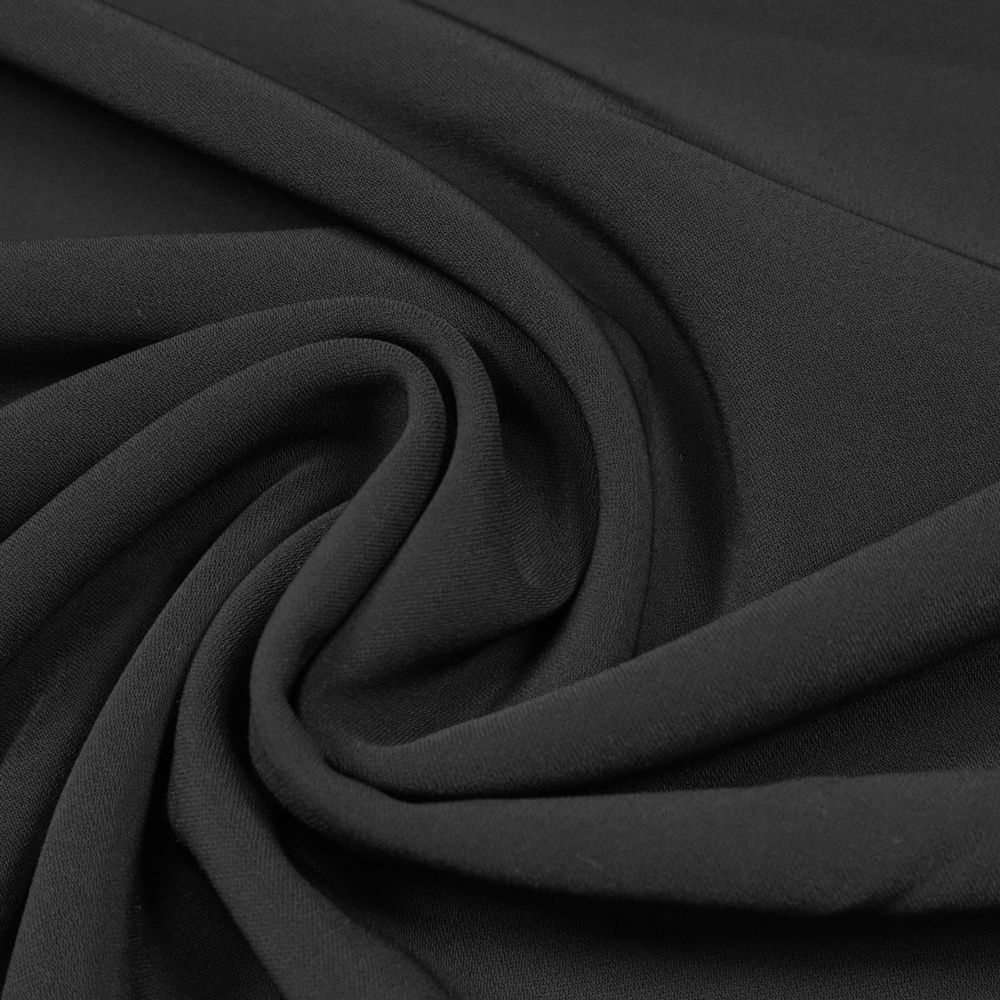 Power Stretch Hosen- und Kostümstoff uni - schwarz