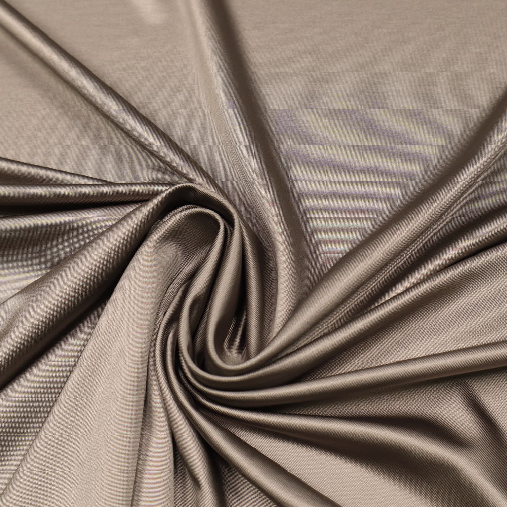 Viskose-Lycra Slinky-Jersey uni - taupe Öko-Tex Standard 100