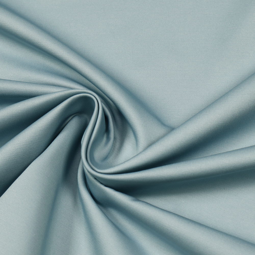 Baumwolle-Polyester Mix Twill uni - jeansblau