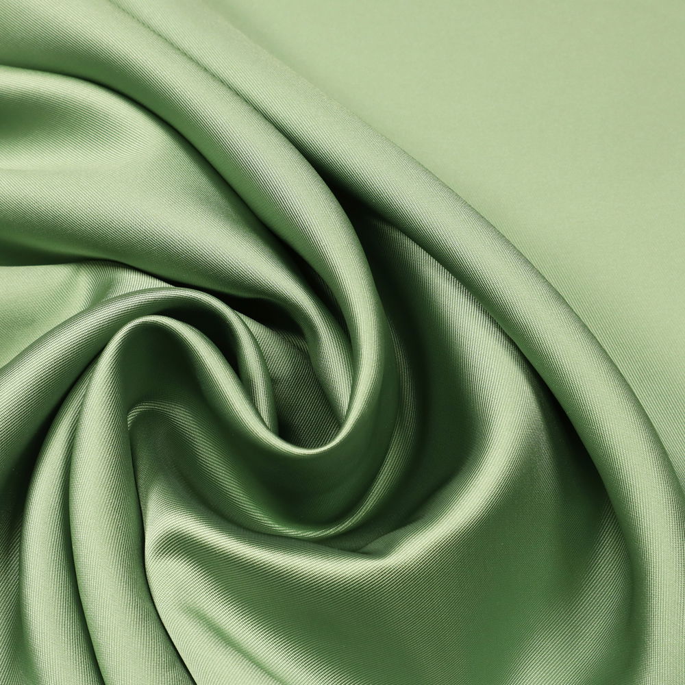 Edel Satin MIKADO Twill uni - salbei