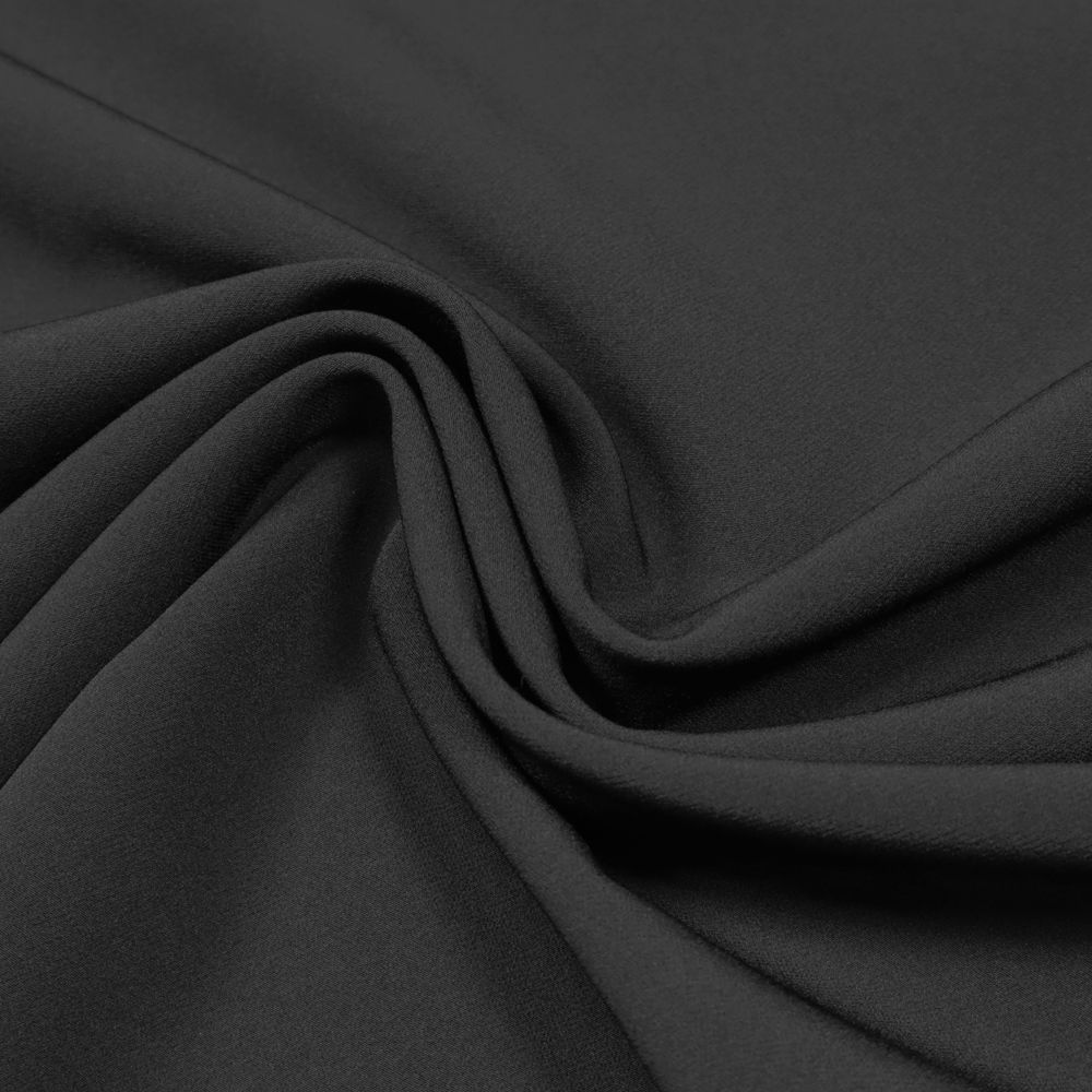 Power Stretch Hosen- und Kostümstoff uni - schwarz