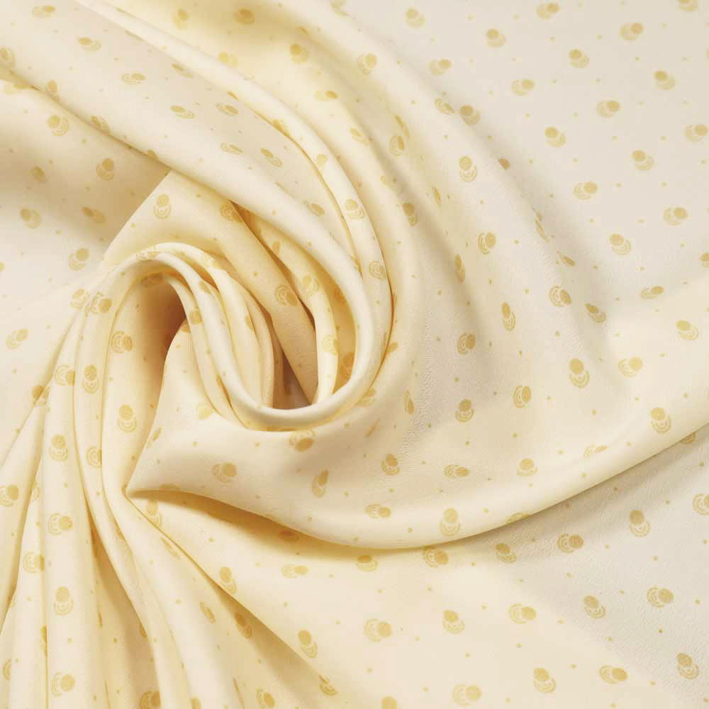Blusen- und Kleiderstoff - créme/beige