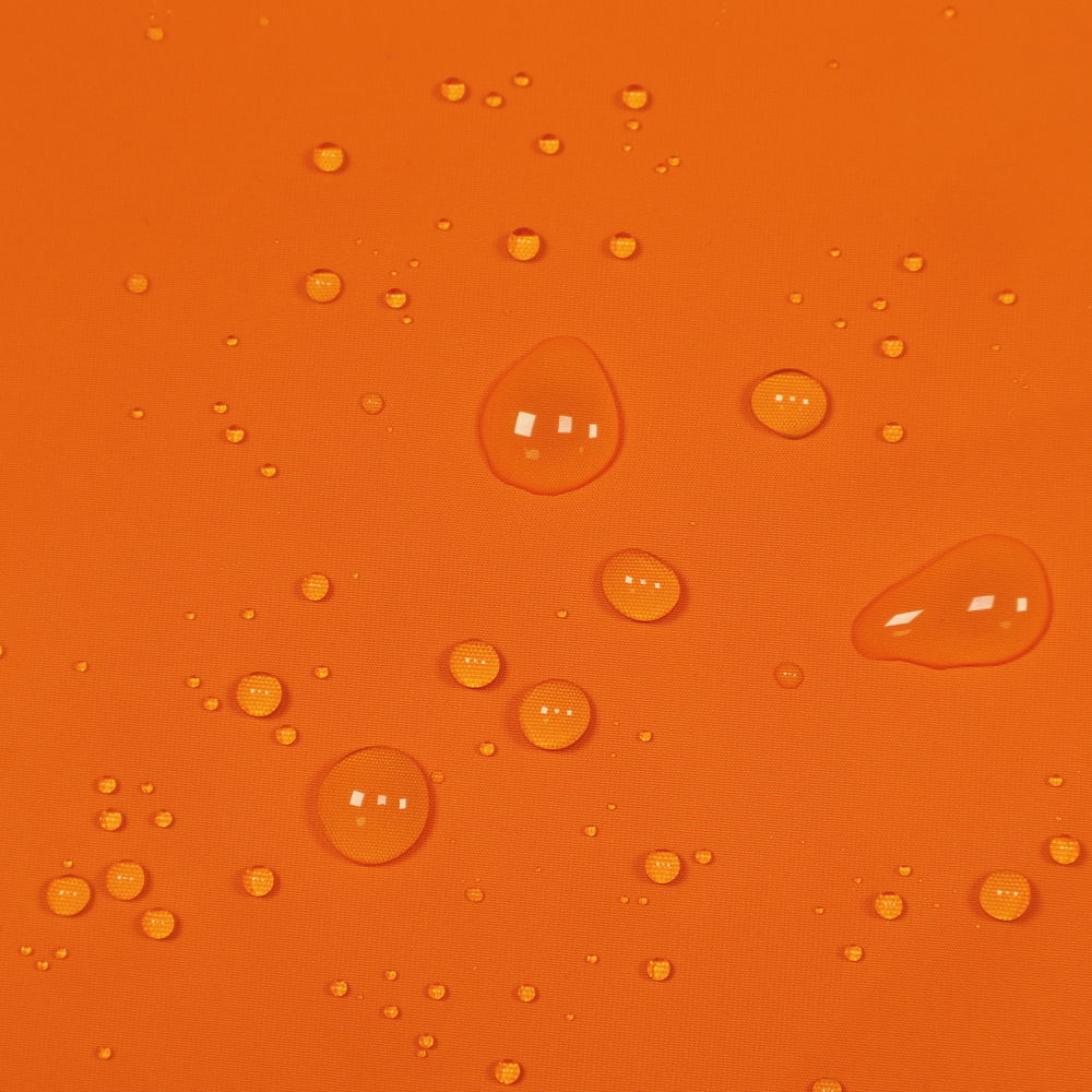 Jackenstoff mit Lotuseffekt uni - orange