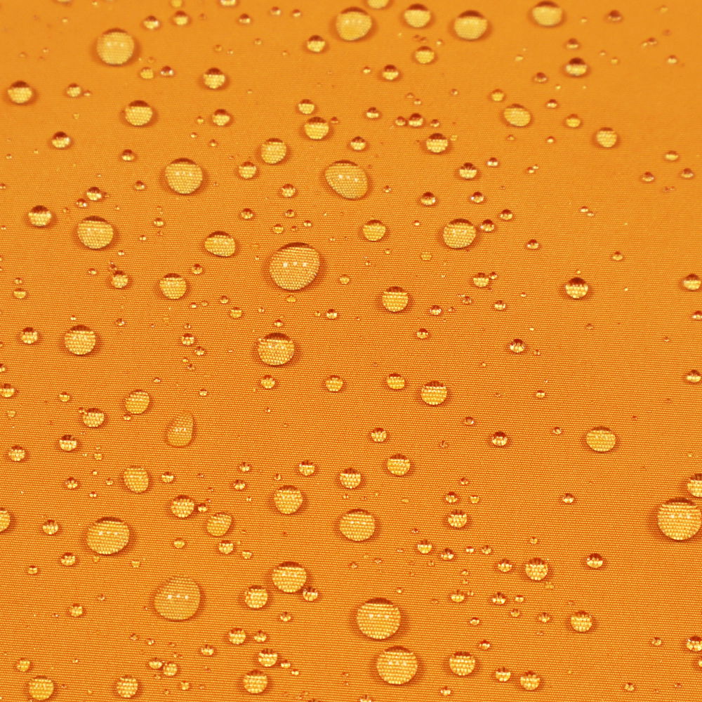 Trenchcoat Jackenstoff mit Lotuseffekt uni - orange