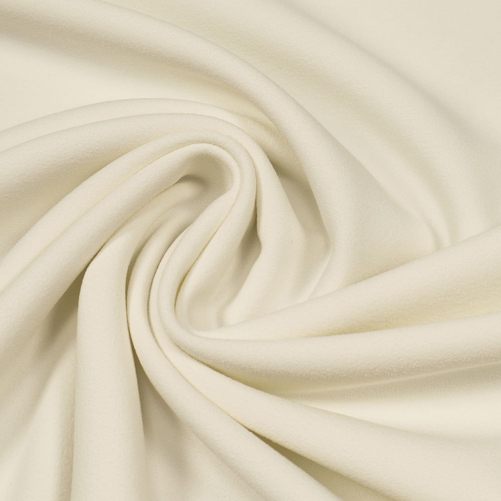 Brautkleid Crêpe uni - weiss